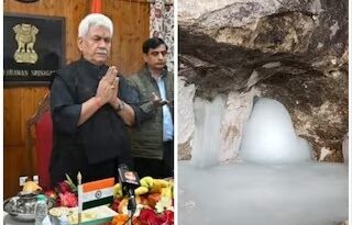 इस दिन शुरू होगी अमरनाथ यात्रा, LG मनोज सिन्हा ने की बाबा बर्फानी की ‘प्रथम पूजा’