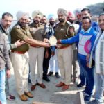 प्रेस क्लब ने बढ़िया कारगुजारी के लिए डीएसपी फूल एवं दयालपुरा थाना की पुलिस को किया  सम्मानित