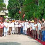 बिजली के बढ़ते बिलों को लेकर भाजपा जालन्धर देहाती अध्य्क्ष अमरजीत सिंह अमरी ने साथियों  सहित लगाया घरना