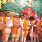 सन्धु रेजिडेंशियल रॉयल ऐकता क्लब की तरफ की तरफ से भगवती जागरण आयोजित