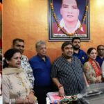 मंदिर प्रांगण में अदभुत चमत्‍कारी श्री हनुमान चालीसा का श्रंखलाबद्ध हुआ पाठ श्रंखलाबद्ध