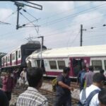 दो रेलगाड़ियों की भयानक टक्कर,कई यात्री ज़ख़मी