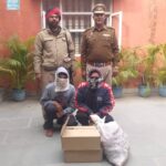 नाजायज शराब सहित दो गिरफ्तार