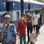 श्रमिकों को लेकर लखनऊ पहुंची चार ट्रेनें, कांग्रेस कमेटी ने दिया किराया