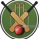 Sport of Cricket Icon. Files included – jpg, ai (version 8 and CS3), svg, and eps (version 8)